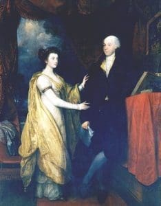 Portrait of William Hamilton and his niece Ann Hamilton Lyle. (Image: Historical Society of Pennsylvania)